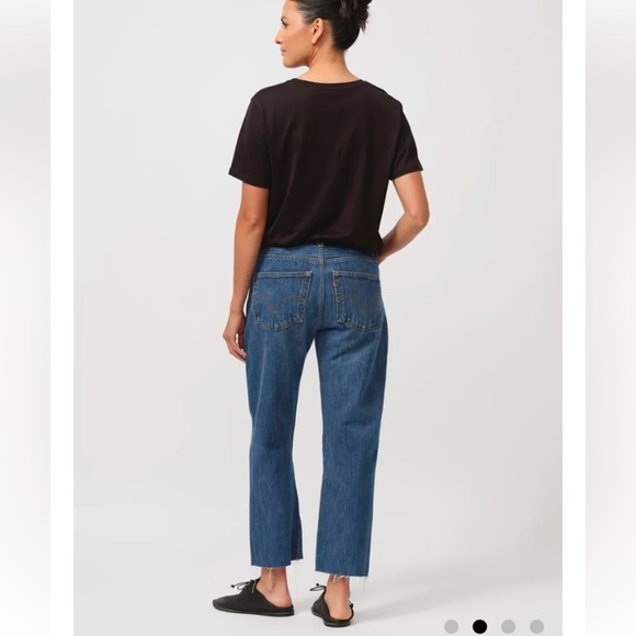 Re/Done+Levi’s 70s Stovepipe HiRise Button fly Straight Leg style001-3WLSSSIZE - Picture 14 of 16